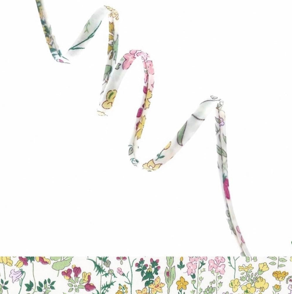 Gemstone Heart Liberty Print Necklace