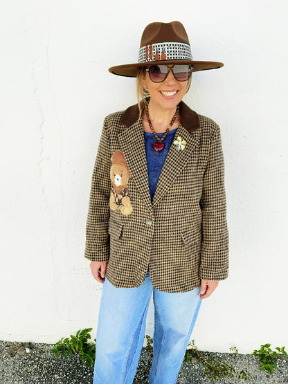 Amber Blazer in Chocolate