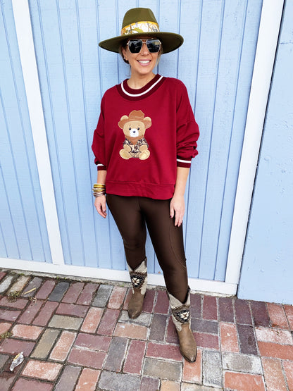 Teddy Sweatshirt( 2 colors )