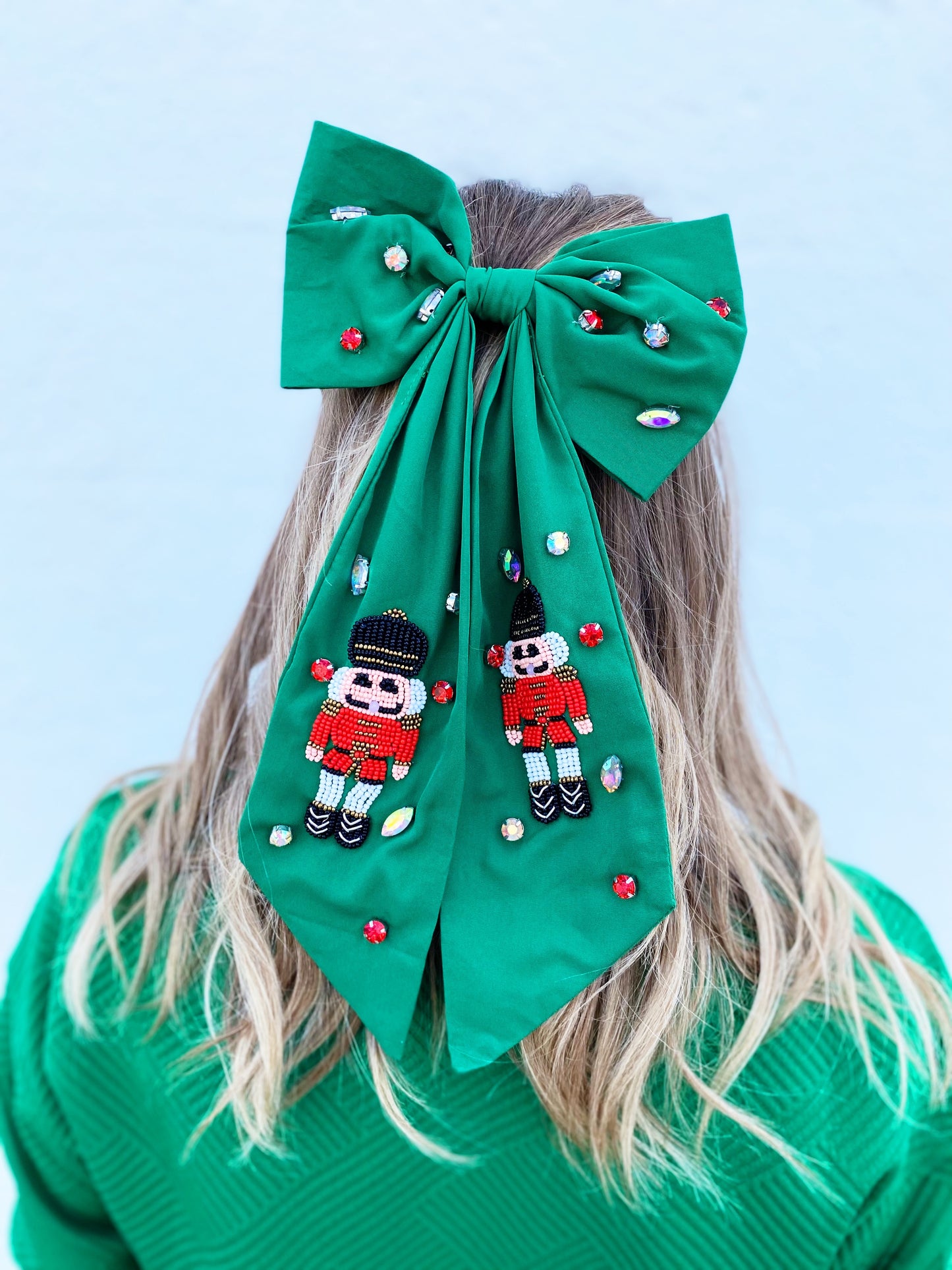 Nutcracker Hair Bow