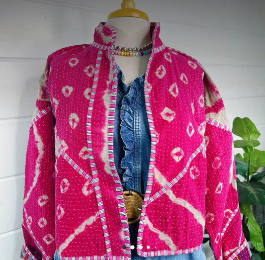 One Of A Kind Reversible Jacket- Taylor