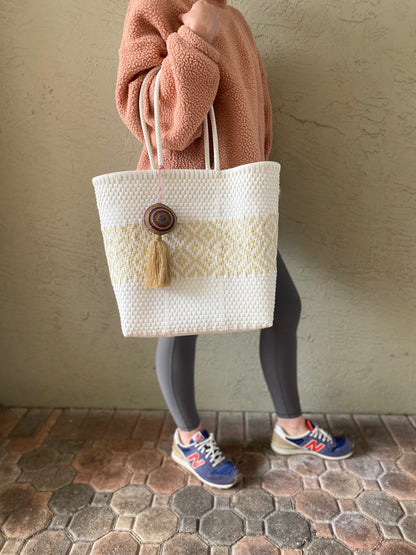 Medium Woven Tote Bag * FINAL SALE