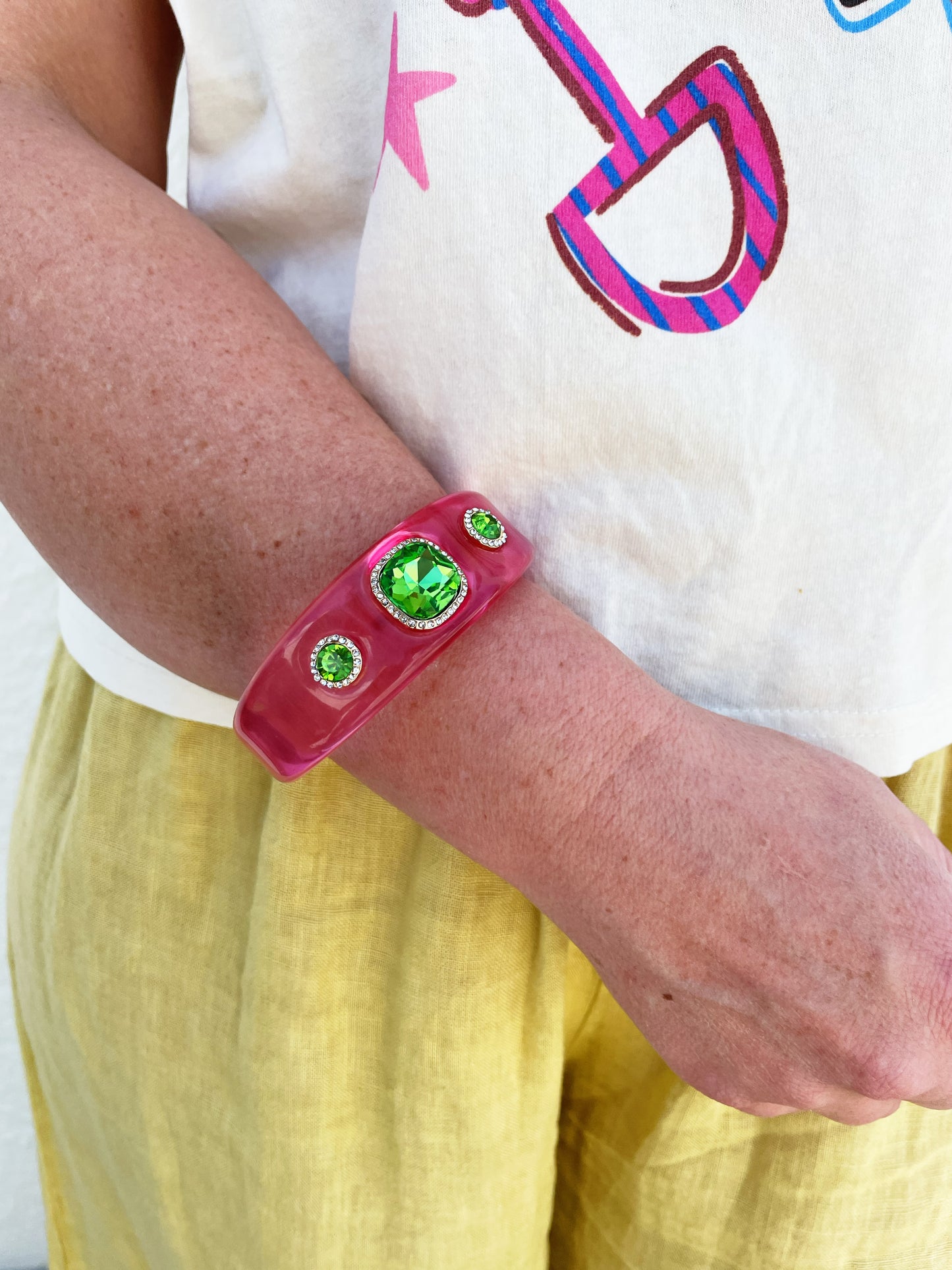 Betsy Watermelon Cuff