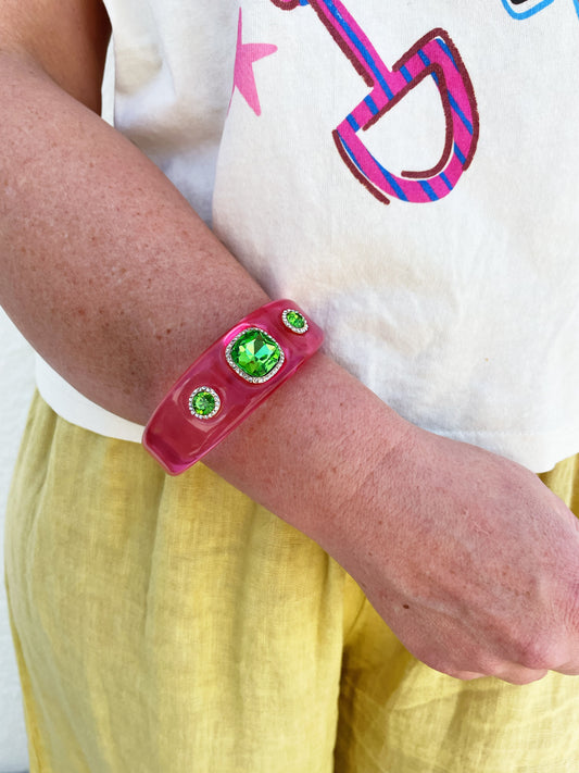 Betsy Watermelon Cuff