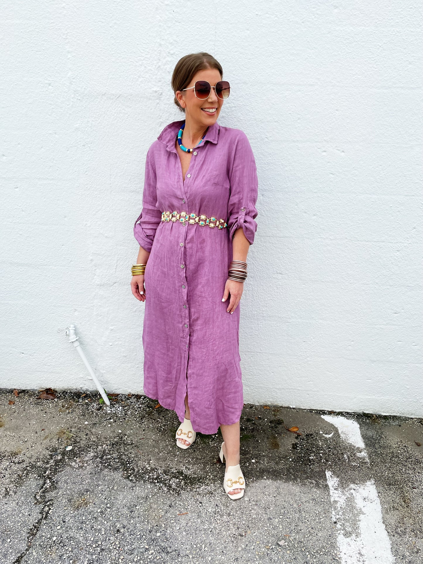 Gigi Dress In Purple