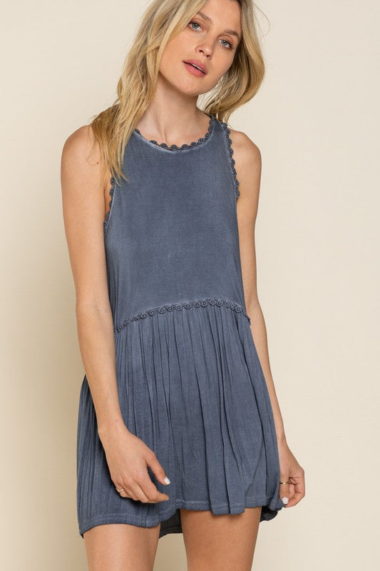 Sweet and Simple Babydoll Knit Tank Top * Online only-ships from warehouse