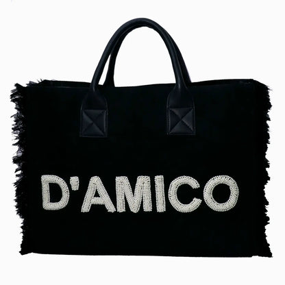 Fringe *Custom Beaded Bag