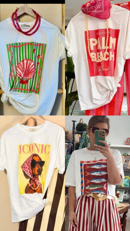 Oversized Tee- multiple styles