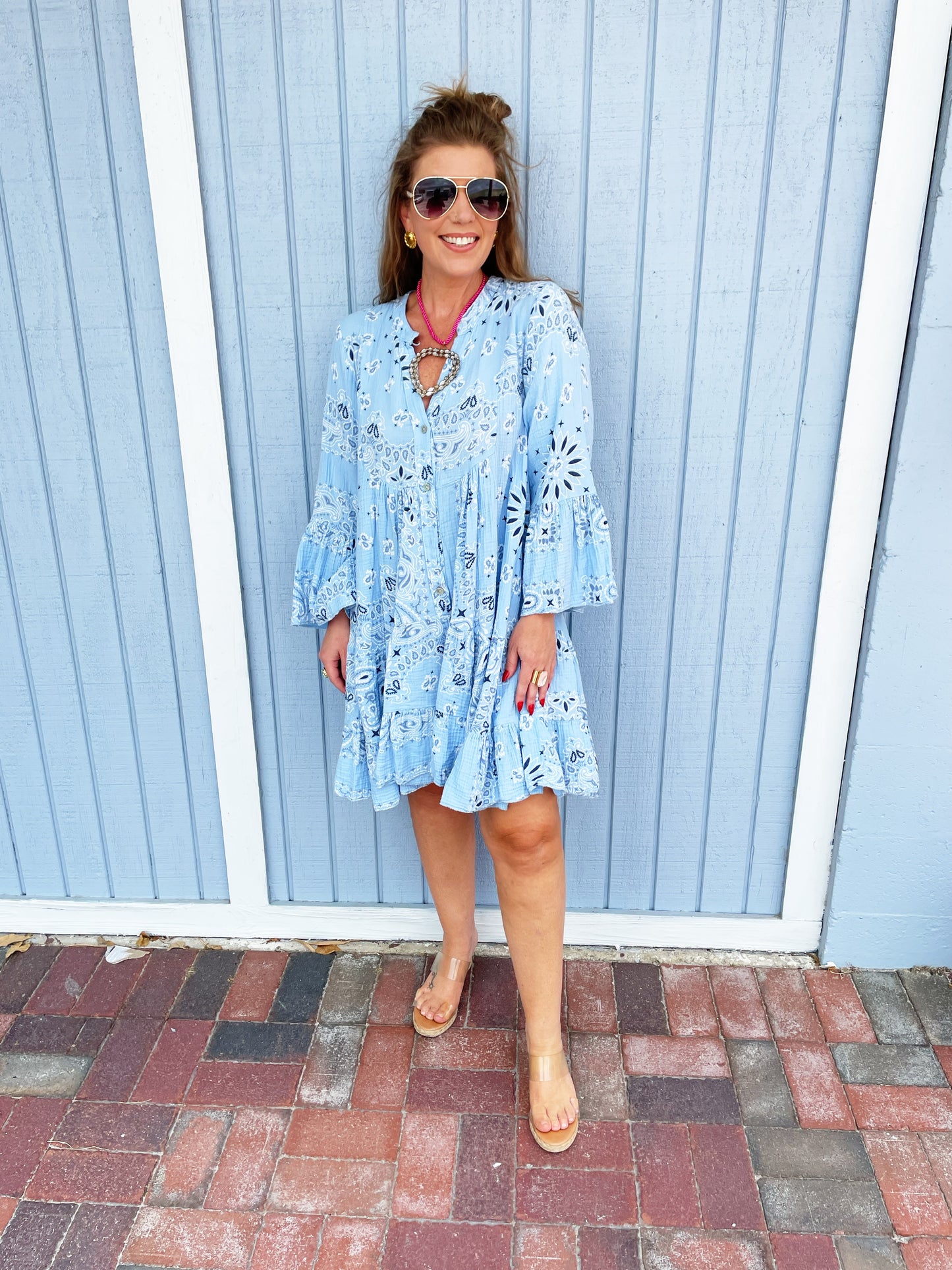 Bondi Dress Baby Blue