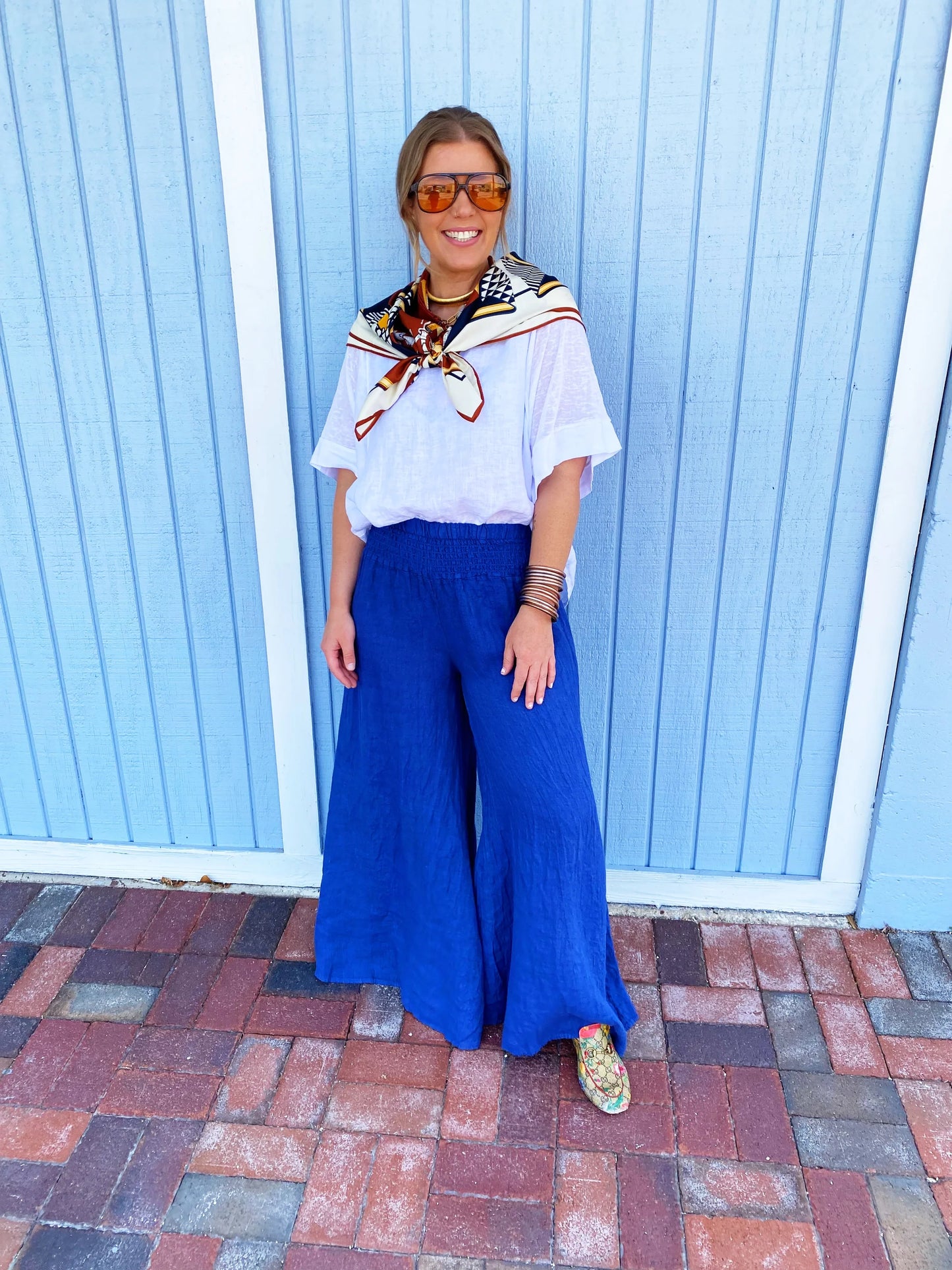 Francis Pant in Blue