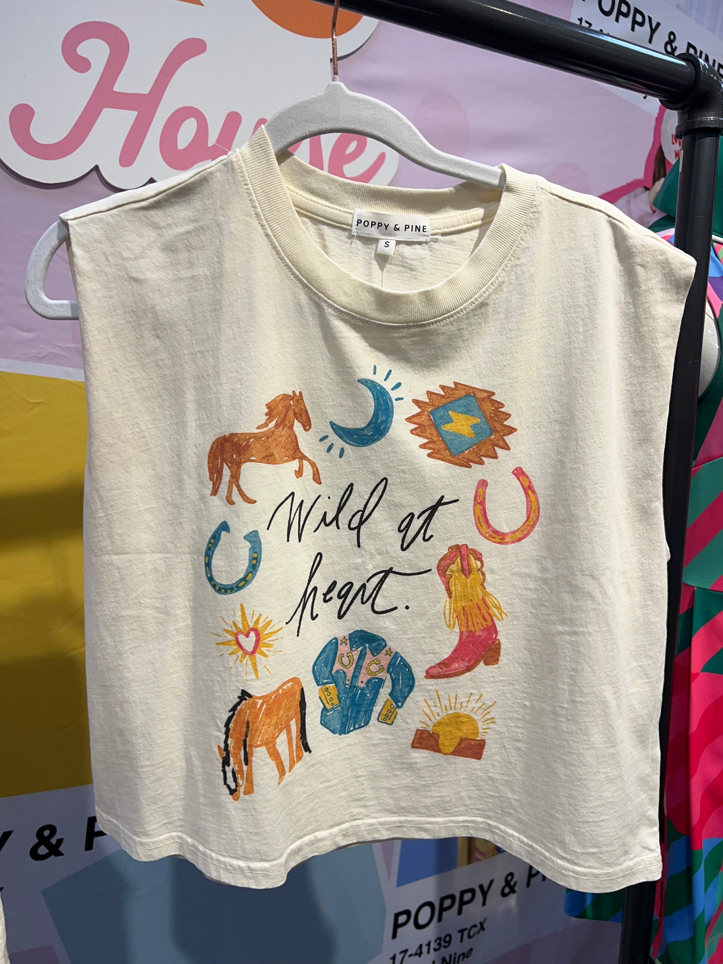 Wild At Heart Muscle Tank  PREORDER