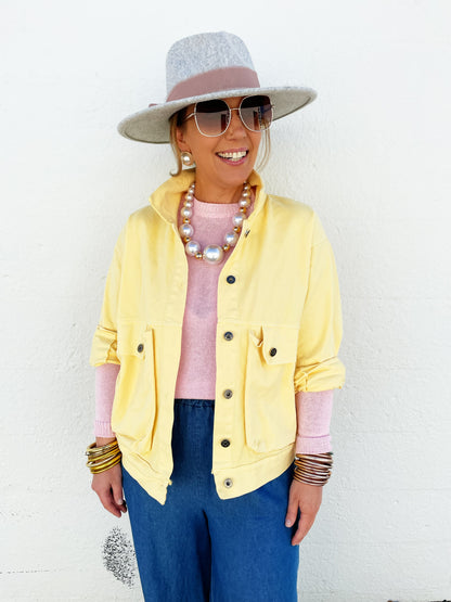 Callie Jacket Butter Yellow