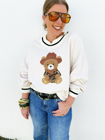 Teddy Sweatshirt( 2 colors )