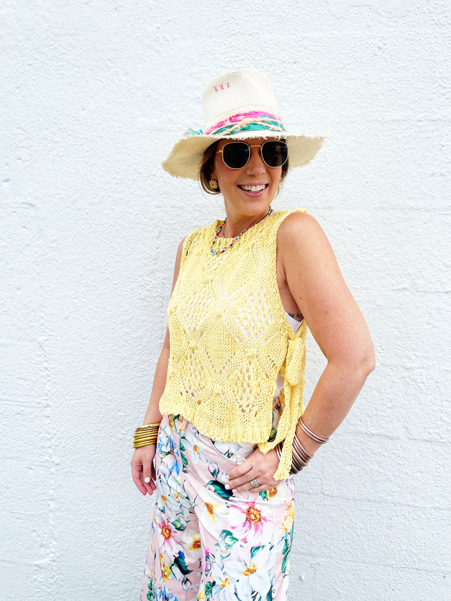 Shana Tank in Yellow FINAL SALE