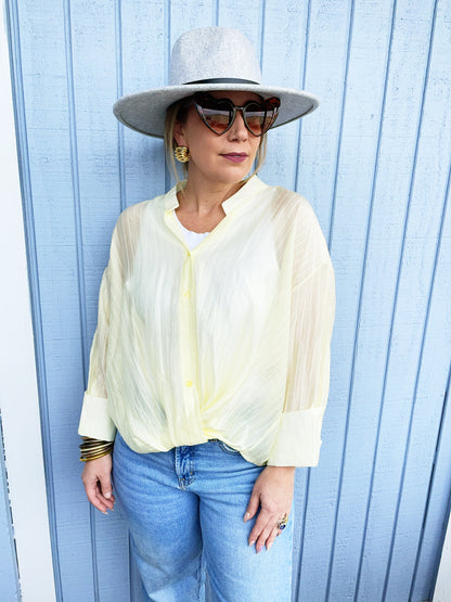 Suzanne Top in Yellow