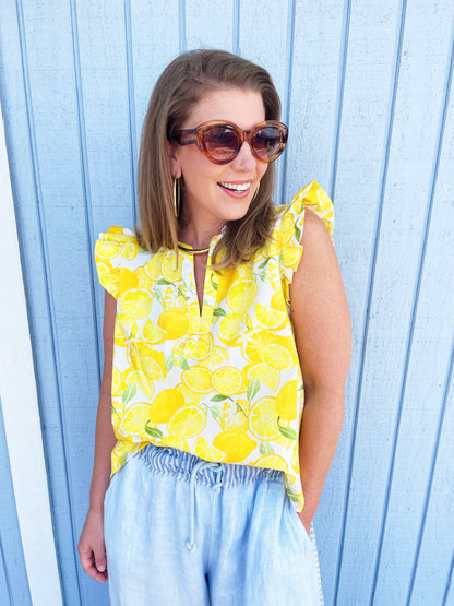 Sunny Lemon Top