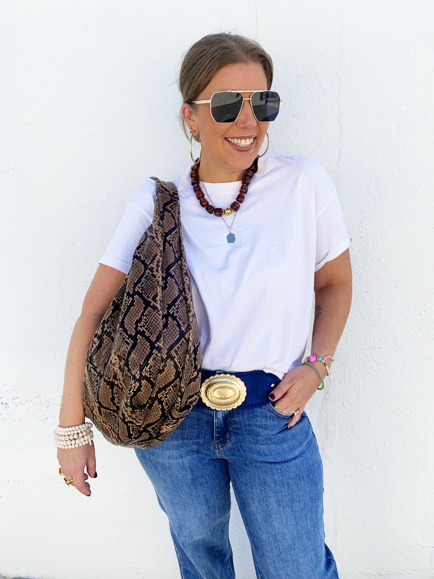 Loren Python in Brown