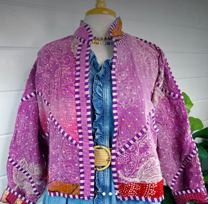 One Of A Kind Reversible Jacket- Ashley