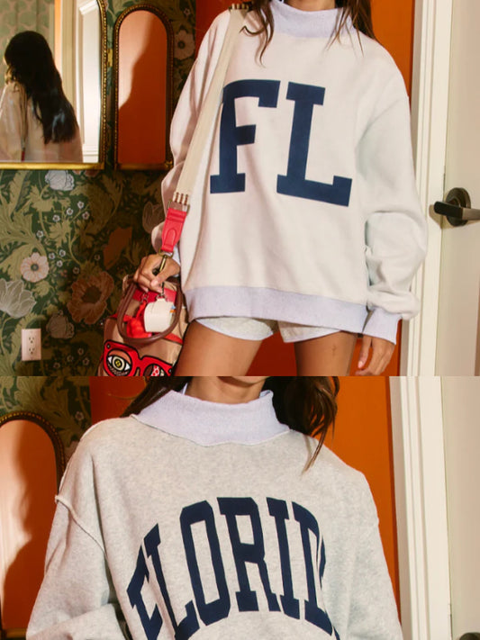 Florida Reversible Mock Neck- September shipping to us in Florida 09/20