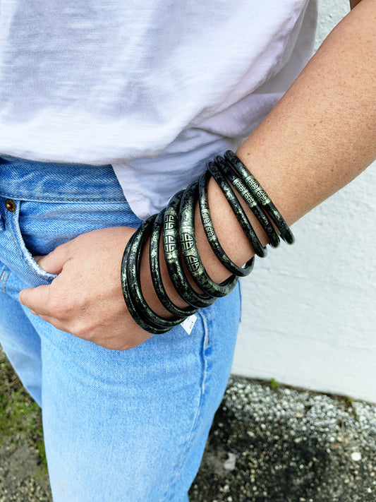 KOI Shadow All Weather Bangles Set of 4 Medium