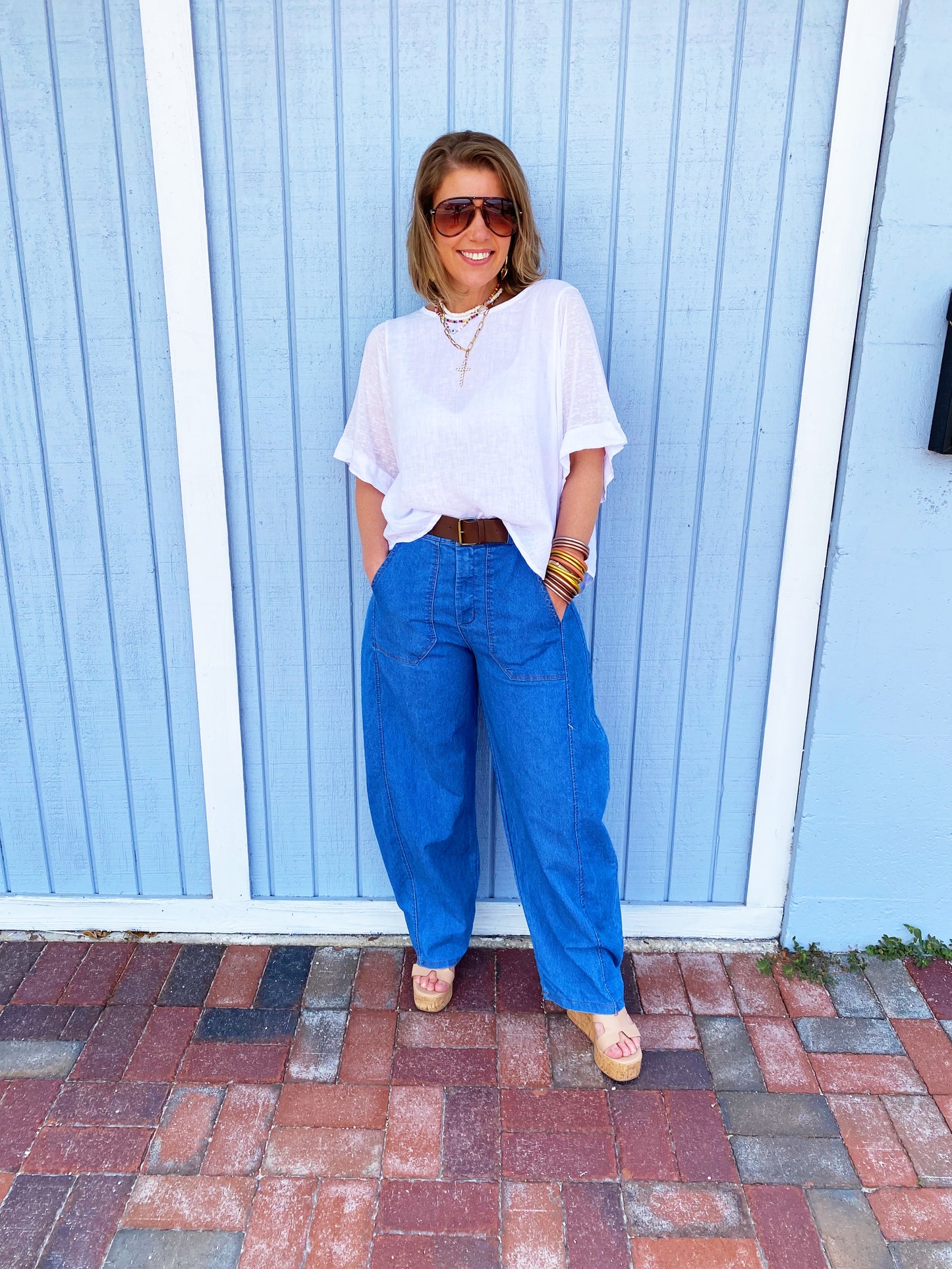 Jessie Jeans with Belt FINAL SALE