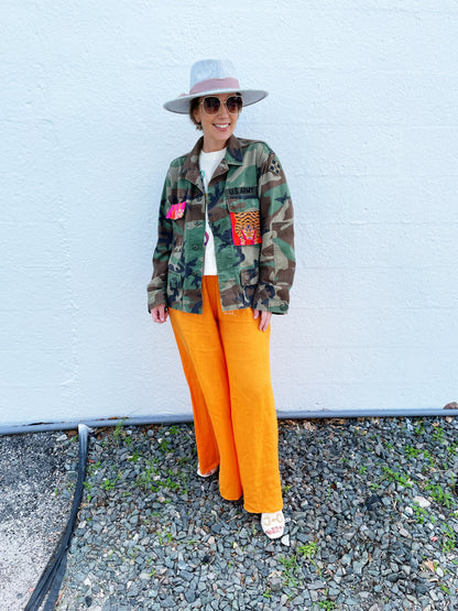 Camo Jacket with Tiger