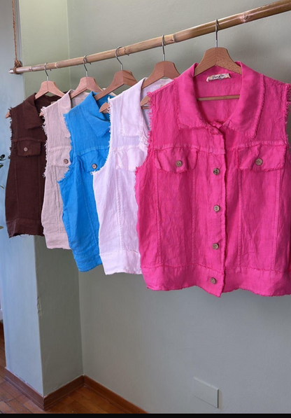 Karina Vest * Multiple Colors *FINAL SALE