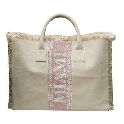 Fringe *Custom Beaded Bag