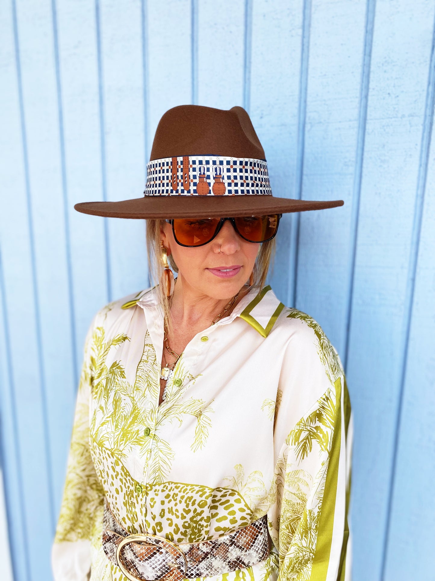Sierra Hat in Brown
