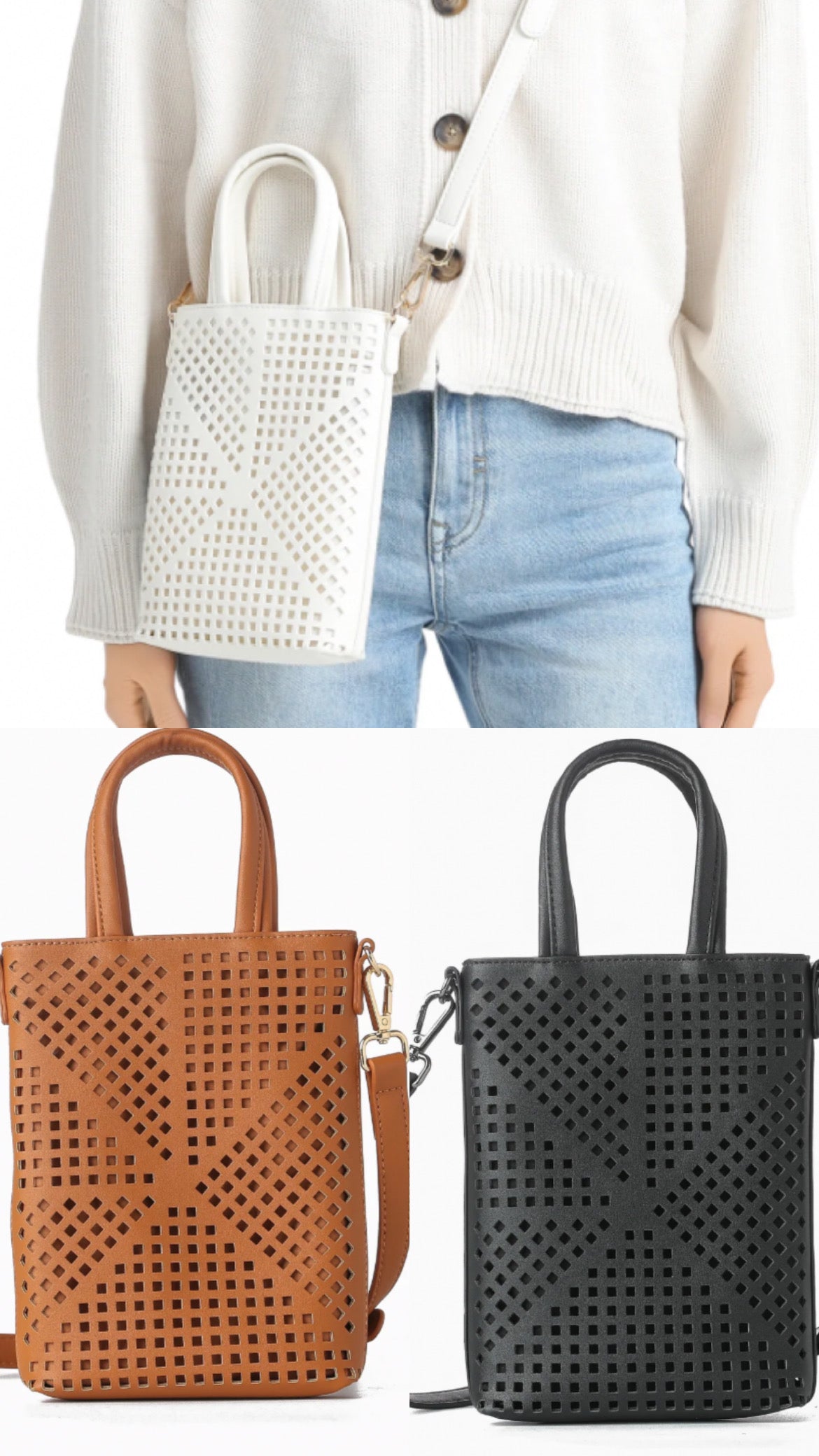 Mila Peanut Crossbody