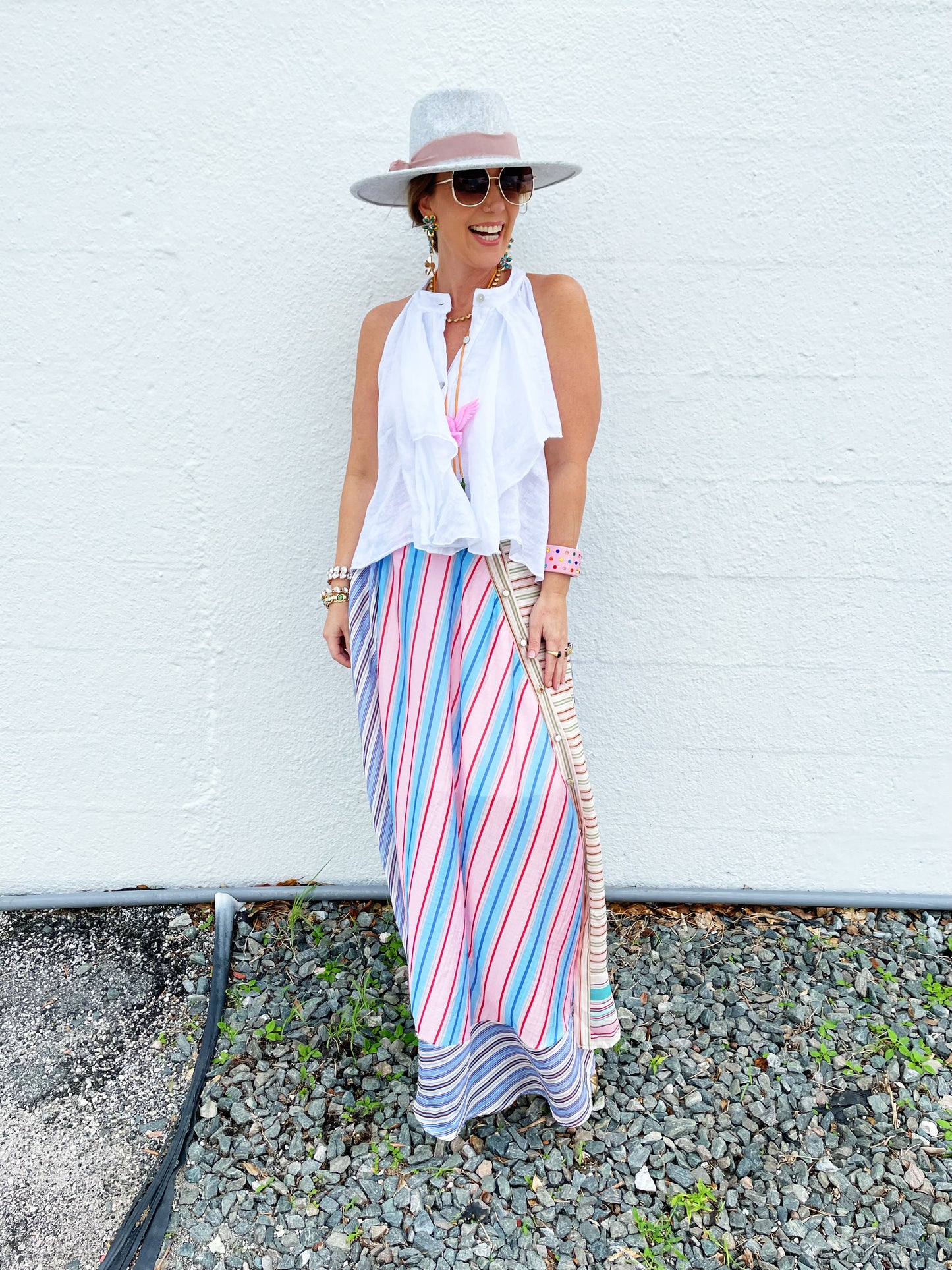 Taylor Skirt (rip on top by elastic) FINAL SALE