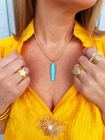 Fishy Necklace (2 Colors)