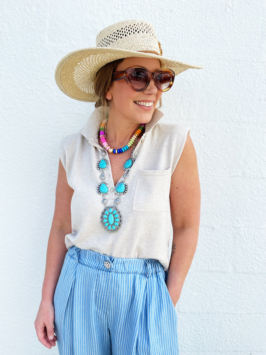 Taylor Turq Necklace