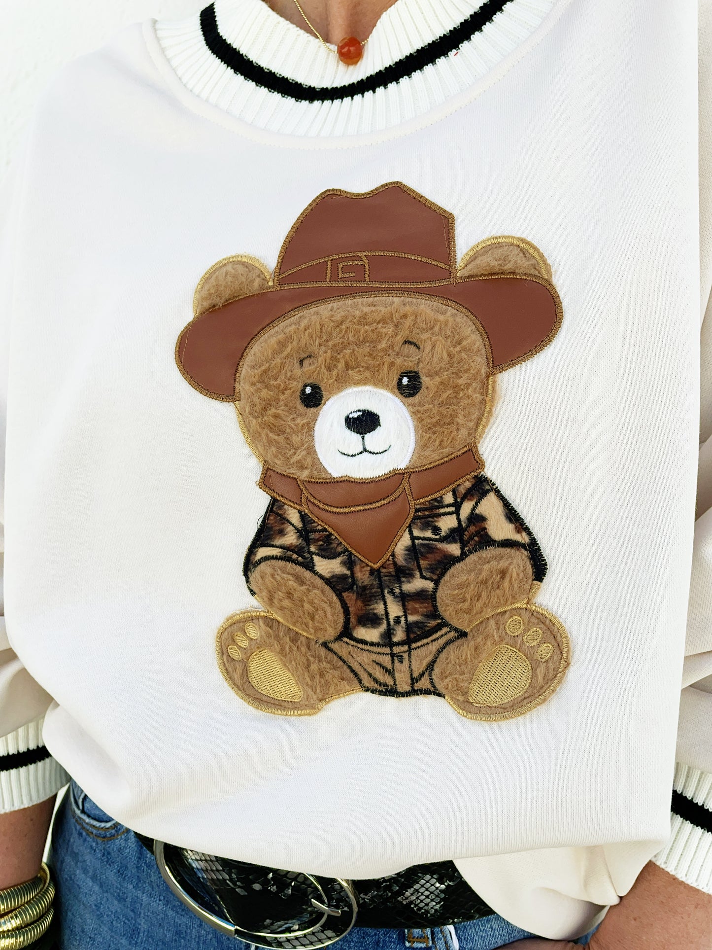 Teddy Sweatshirt( 2 colors )