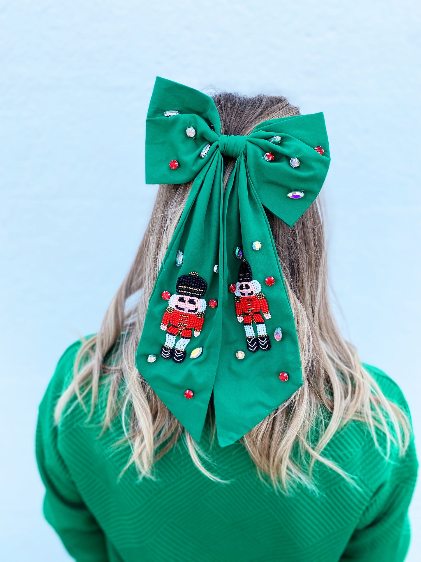 Nutcracker Hair Bow