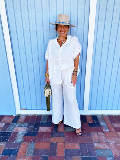 Ledger Bottom in White