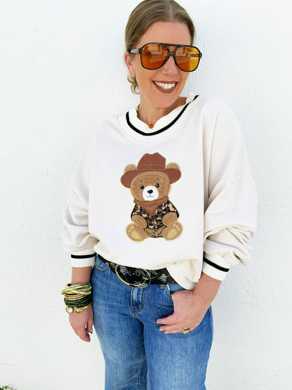 Teddy Sweatshirt( 2 colors )