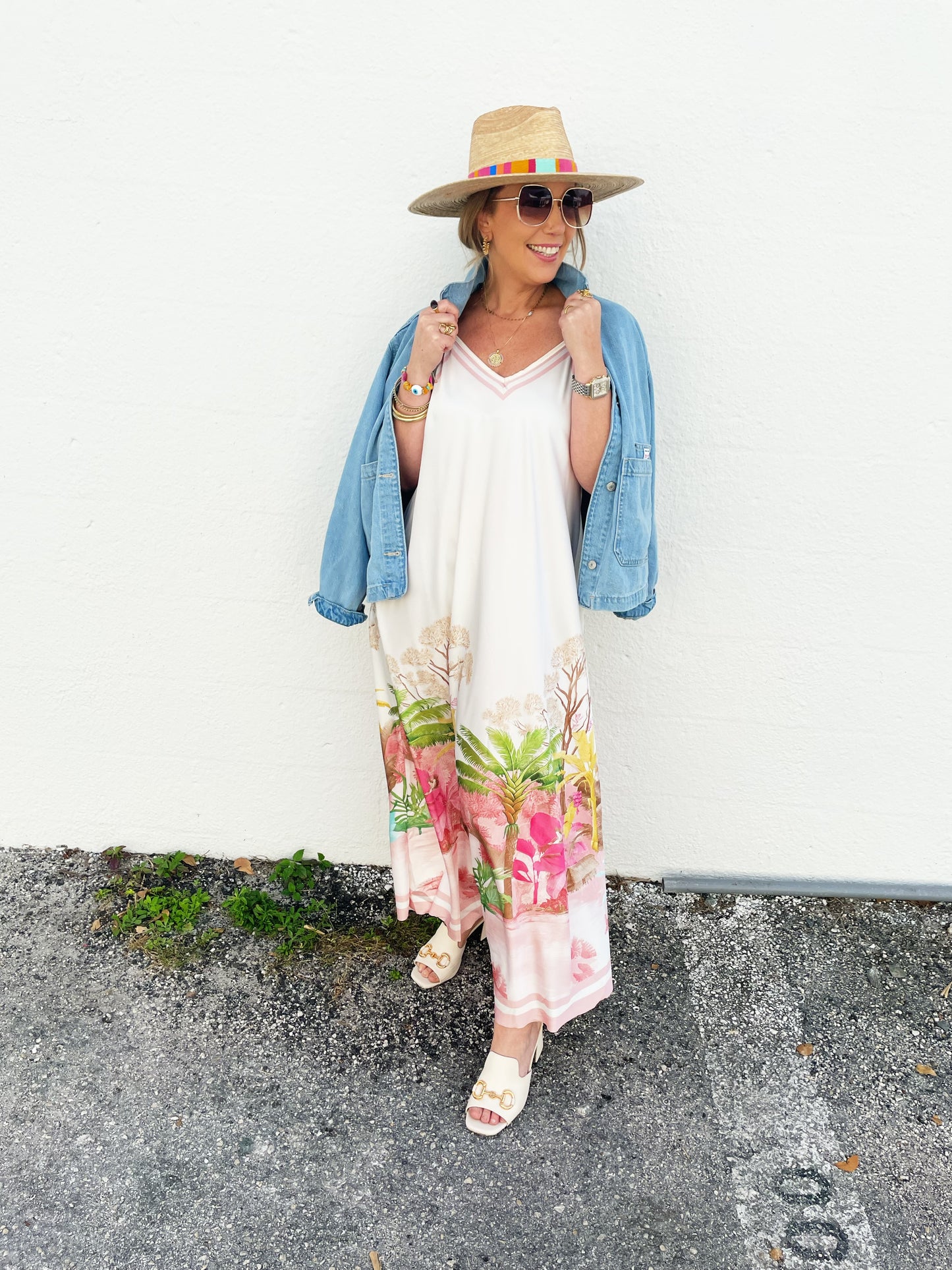 Meg Dress in Pink
