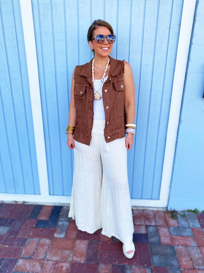 Karina Vest * Multiple Colors *FINAL SALE