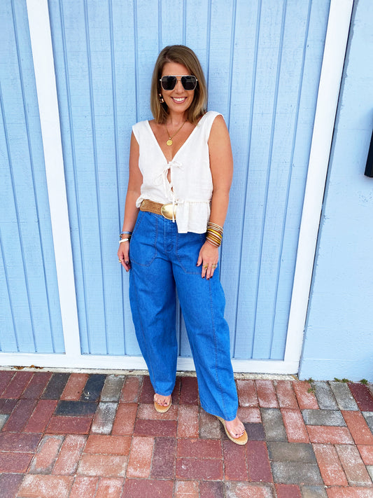 Jessie Jeans with Belt FINAL SALE