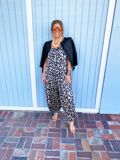 Nala Jumpsuit in Navy