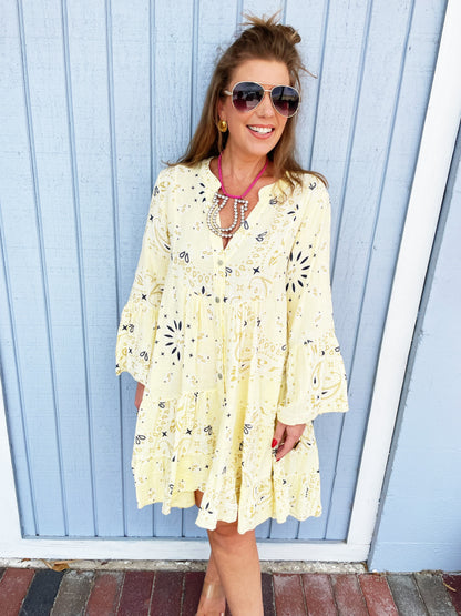Bondi Dress Yellow