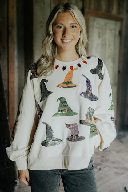 Bewitched sequin pullover | IN STOCK