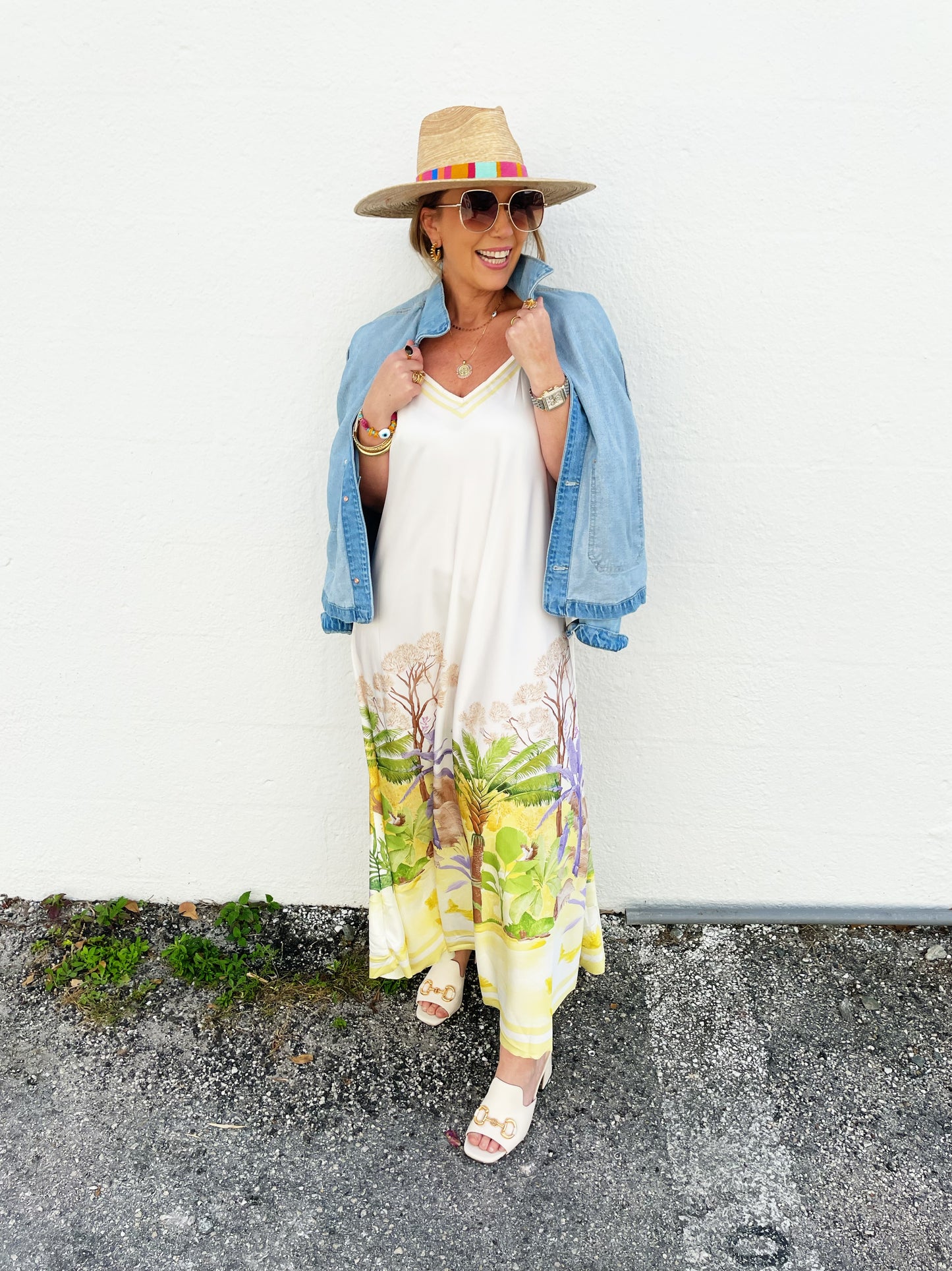 Meg Dress in Yellow