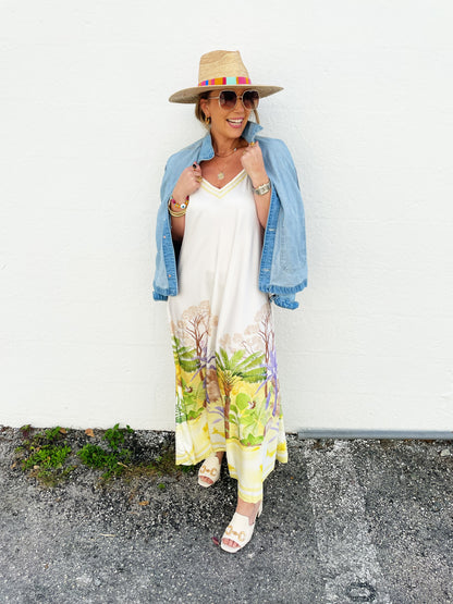 Meg Dress in Yellow