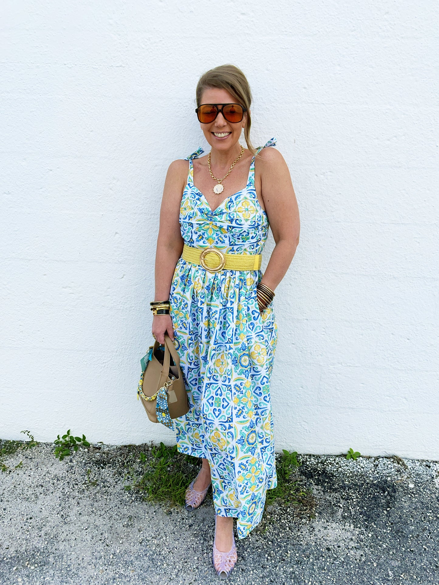 Conrad Tie Top Dress