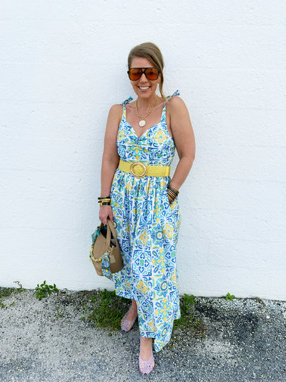 Conrad Tie Top Dress