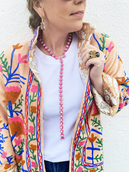 L.A. Necklace in Ultra Fuchsia PREORDER