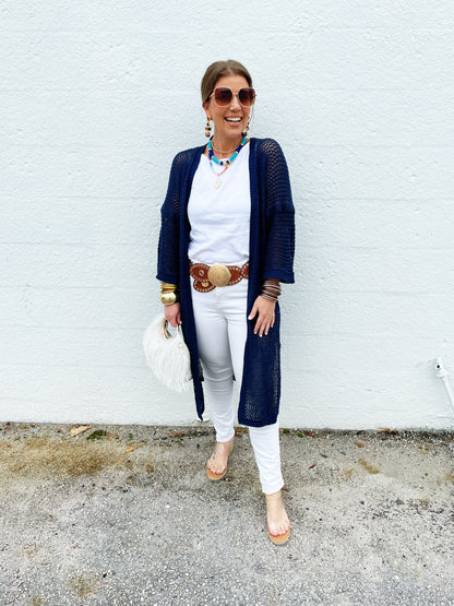 Sharon Sweater in Navy