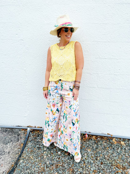 Shana Tank in Yellow FINAL SALE